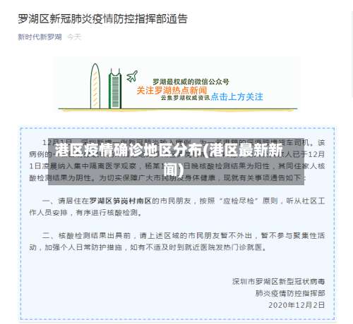 港区疫情确诊地区分布(港区最新新闻)-第3张图片