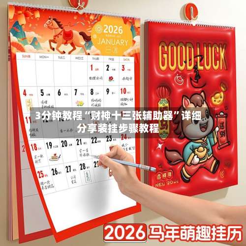 3分钟教程“财神十三张辅助器	”详细分享装挂步骤教程-第2张图片